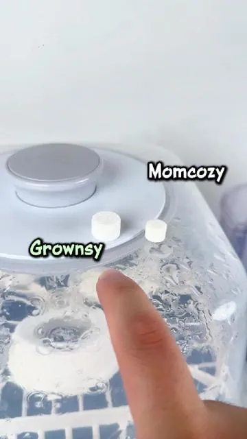 When bottle duty goes from a 30-minute chore to a 3-minute task. ⏳➡️⚡ #lifesaver#momhack#grownsy#bottlewasher #TikTokShopJumpstartSale