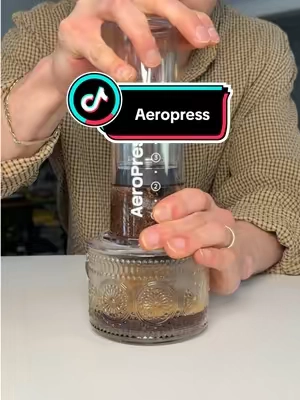 The Aeropress truly is the best gift for a coffee lover ❤️ #frenchpresscoffee #coffee #espresso #pourover #tiktokshopcreatorpicks 