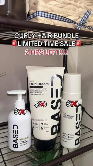 #fypシ #tiktokshopjumpstartsale #basedbodyworks #curlyhair #targetaudience 