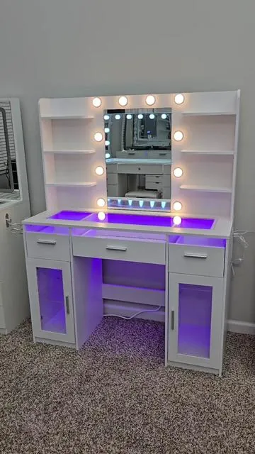 #makeupvanity #vanity #tocador #giftideasforher #TikTokShopJumpstartSale 