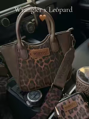 #wrangler #wranglertotebags #wranglerbag #leopardprint #totebag 