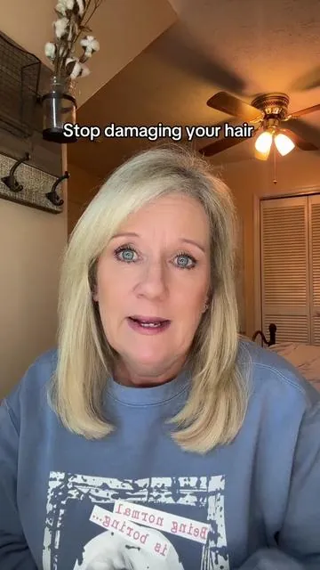 If you want less time getting ready and less damage for your hair this blow dryer is for you #tidewayblowdryer #hairhealthjourney #tiktokshopjumpstartsale 
