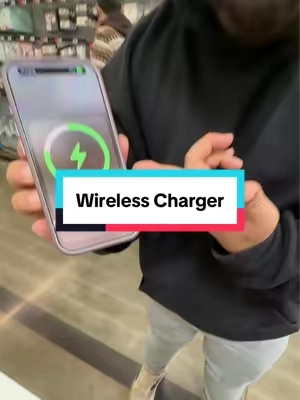I can’t believe he needed to charge he’s phone  #WirelessCharger #Charger #PhoneCharger #magsafe #tiktokshopcreatorpicks 