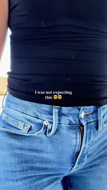 These literally shocked me #jeans #jean #denim #denimjeans #goodamerican 