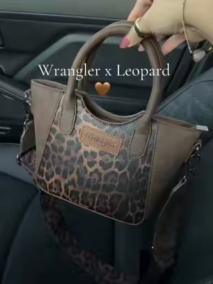 #wrangler #wranglertotebags #wranglerbag #leopardprint #totebag 