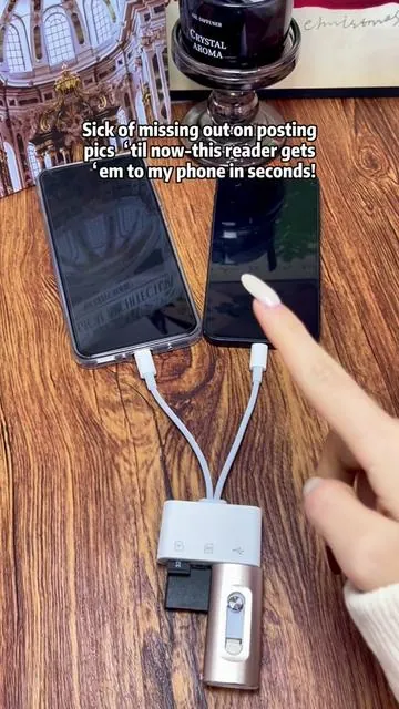5-in-1 SD Card reader🔥#phonestorage #sdcardreader #digitalcamera #fyp #tiktokshomademebuyit 