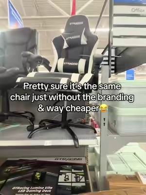 I swear it’s the exact same chair😂##gamingchair##officechair##computerchair##gaming##GamingSetup
