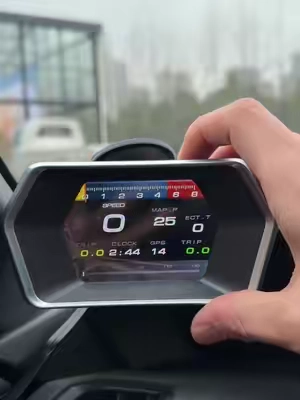 Check out this awesome digital speedometer that is available in the TikTok shop!#Car #Truck #Speedometer #CarRepair #OBD2  
