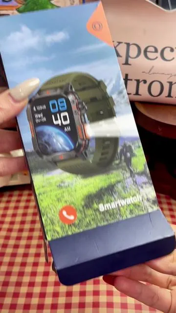 This smart watch has to be a top this smartwatchwith have a LEDLight! Works with IOSandANDROIDand has so many cool features at an awesome price!#menssmartwatch #giftforhim #fyp #tiktokmademebuyit #tiktokshopholidaysale 