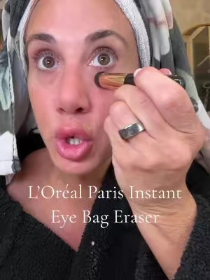 Say goodbye to puffy, tired eyes. @loréal paris usa Revitalift Triple Power Eye Bag Eraser instantly tightens, firms, and smooths the under-eye area for visibly refreshed, younger-looking eyes. Plus when you purchase on TikTok shop your getting a free applicator!  Your under-eyes just found their secret weapon. #lorealparispartner #undereyebags #affordableskincare #newproductalert 