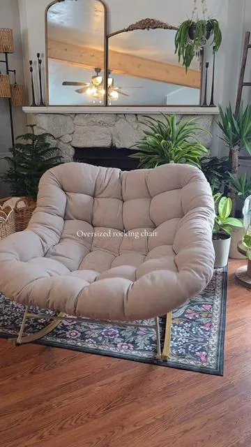 @GRAND PATIO #rockingchair #oversizedrockingchair #comfychair #oversizedchair 