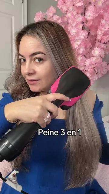 Peine 3 en 1 que nos peina, nos seca el cabello y no lo palnza al mismo tiempo #peine #peine3en1 #peinesecador  #onestep #hairdryerandstyler 