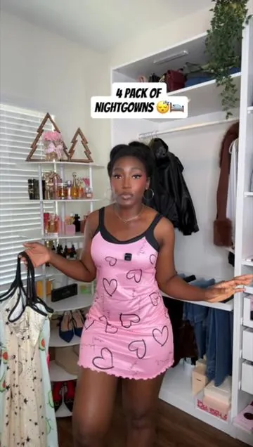 #nightdress #nightgown #pajamas #sleepover #womenwear 
