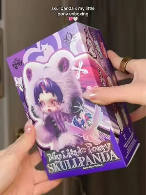 pt 2 skullpanda x my little pony unboxing 💖🤍 #skullpandapopmart #skullpandamylittlepony #popmart #popmartunboxing #popvalentines @POP MART US SHOP 