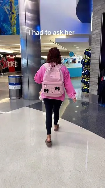 Crocs new backpack is soooo cute and gets me so many compliments! #crocs #crocsbackpack #crocsbackpacks #backpack #tiktokshopcreatorpicks 