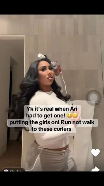 T3 curlers work so good! #fyp #t3curlingiron #remedybyari #jayda #arifletcher 