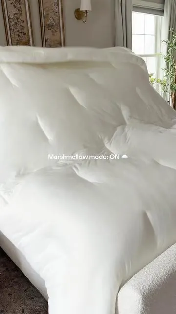 My marshmellow naps are reserved for do NOT disturb mode 💤☁️ literally the fluffiest and coziest comforter 🤍 @Mellow Sleep  #mellowsleep #mellowcomforter #bedding #bettersleep 