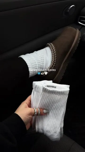 @hanes #hanes #slouchsocks #socks #hanespartner #winterfashion