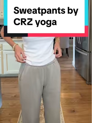 So super soft! ✨ #sweatpants #modal #over40 #womensfashion #CRZYoga @CRZ YOGA 