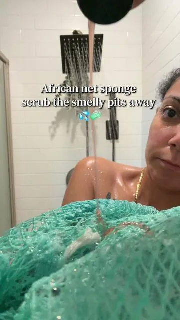 #africannetsponge 