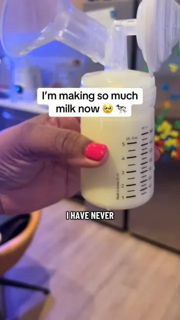 Replying to @✨ True Crime With Bella ✨  Today I pumped 20 ounces! 😭  These gummies by @Flower Child Nutrition are life changing. I was combo feeding one month ago, but now I don’t have to. What a blessing! #exclusivelypumping #pumpandpourwithme #increasemilksupply #lactation #healthandwellness 