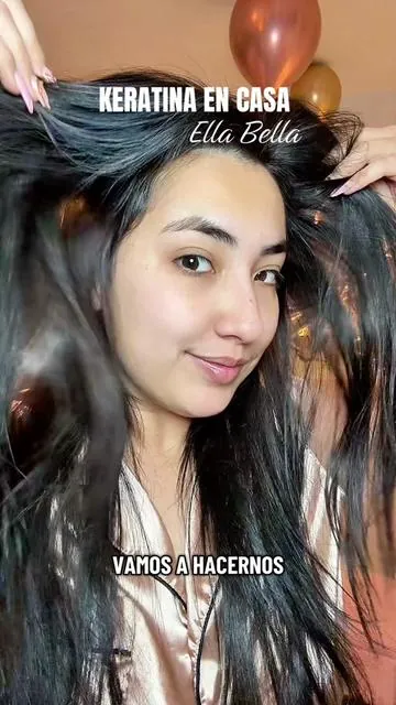 Keratina en casa 😮‍💨💞 #hairmask #keratina #keratintreatment #hairkeratintreatment #tiktokshopcreatorpicks 