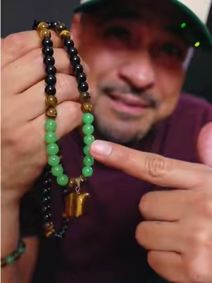 EL Collar Arpururraina Money Attraction con aventurina verde y ojo de tigre natural. Piedras genuinas para atraer riqueza, abundancia y prosperidad. Colgante largo(69cm/27in), unisex versátil Joyería con cristales de intención para manifestar éxito y buena fortuna. #CollarAbundancia #AventurinaVerde #OjoDeTigre #amuleto  #JoyeriaCristales