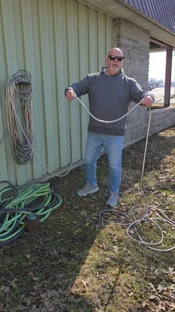 Stainless steel gardennhose #gardening #landscape #landscaping #yardwork #flowers 