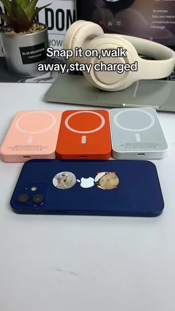 Keep Your Devices Charged with This Efficient and Stylish Power Bank!#EfficientCharging #StylishDesign #PowerBank #PortablePower #fastcharging14 