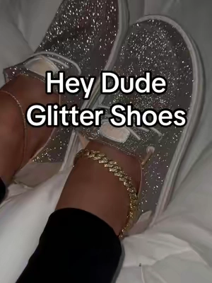 Sparkle but make it comfy ✨ The Hey Dude Wendy Glitter are giving main character energy… but still feel like you’re wearing slippers #heydude #heydudeglitter #womensheydude #glitterheydude #tiktokshopcreatorpicks @HeyDude 