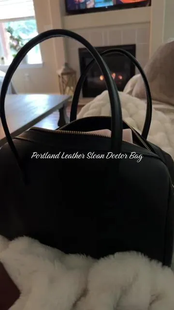 Portland Leather Sloan Doctor Bag @Portland Leather #portlandleather #leatherbag #leatherpurse #leathertok #pnw 