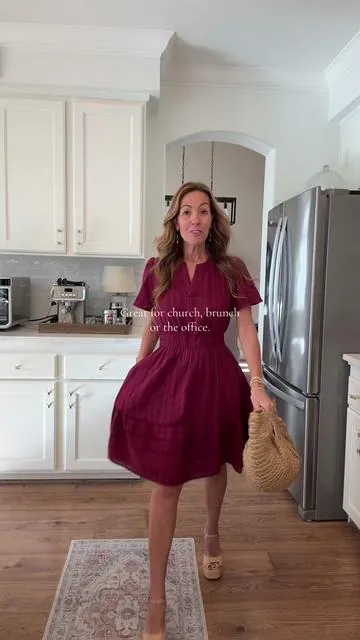 I love everything about this one!  Classy, feminine & modest.  #dress #churchoutfit #easterdress #womensfashion #BTFBM @btfbm_us 