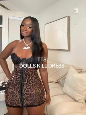 Cheetah dress was hella cute #cheetahdress #dollskill #dress #dresses #nelliemarie143 