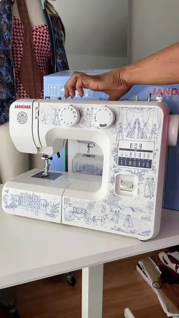 Limited time sale today thru 2/18. Promotions are subject to change. Posted on 2/15 Janome X BRIDGERTON sewing  machine #sewing #sewingmachine #fashiondesigner #sewingproject #tailoring 