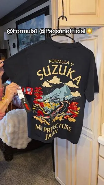 Official Licensed F1 PacSun racing merchandise! Manuka, Japan! #FormulaOneF1Racing #PacSunF1GearMerch #OfficialF1PacSunRacing #GiftsRaceFansMenHusbandSonDad #Formula1SazukaJapan