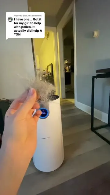 Replying to @Slub20 influenced me again🙄 #airpurifier #shark #tiktokshop #dogmom #petfinds 