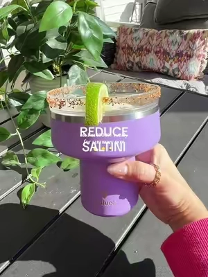 This Reduce Saltini margarita tumbler is perfect for keeping your cocktails cold longer all summer 🍋‍🟩 ☀️ Great for pool days, backyard parties, taco night, or just relaxing on the patio. I love that it’s durable for outdoor use and easy to take on the go. Such a fun and practical summer drinkware find!! #saltini #saltinitumbler #margs #summerdrink #margaritas 
