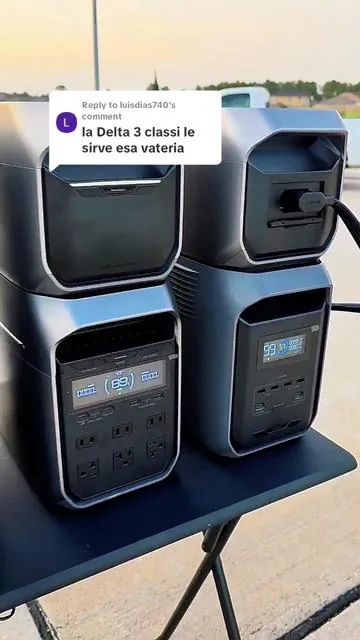 Replying to @luisdias740 Esta batería extra de ecoflow duplica la capacidad de las Deltas 3 excepto la Delta3 Classic  #ecoflow #generador #cubanos #fanfavoritedeals #tiktokshopcreatorpicks 