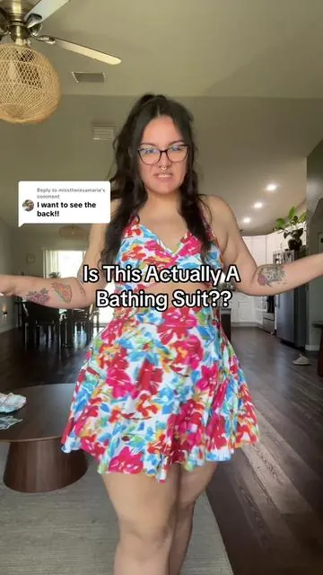 Replying to @misstheresamarie  #swimdress #bathingsuit #plussize #plussizebathingsuit #plussizeswimdress 