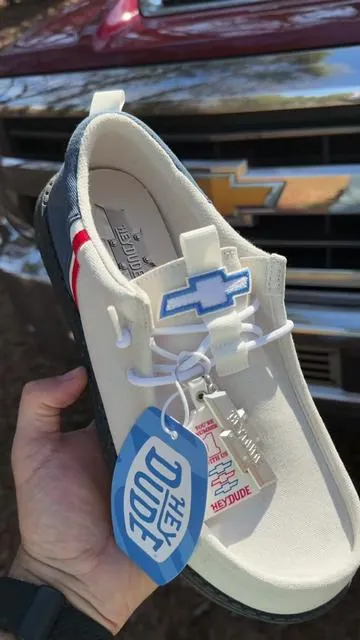 HEYDUDE Wally Funk Chevy - Comfortable Lightweight Slip on Shoes Chevrolet #chevy #chevrolet #tiktokshopcreatorpicks #tiktokshopjumpstartsale #HEYDUDEpartner @HeyDude 