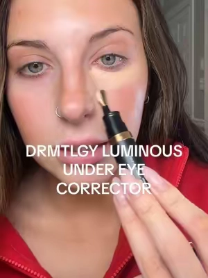 this is an under eye corrector with SPF41 and it’s literally as good as concealer but it’s skincare! Blown away by this. I wear shade medium (it runs light in my opinion!) @DRMTLGY  #drmtlgy #drmtlgyskincare #undereyebags #colorcorrection #tiktokshopcreatorpicks 