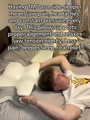 #pillow #sleeping #jawpain 