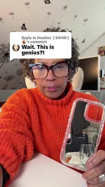 Replying to @DeeDee  [ SAHM ]🥉  Shockproof protective phone cover with built in mirror for quick makeup touch ups. Filming,and Content creation. Stylish luxury design phone case accessory that combines fashion and functionality for everyday use. #ContentCreation  #PhoneCase #iPhoneAccessories #TechStyle