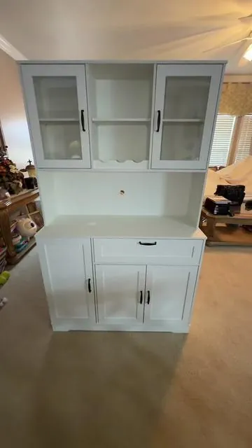 Pantry for extra storage in the kitchen, bathroom, laundry room, or anywhere you need the storage! #Pantry #Kitchen #Storage 