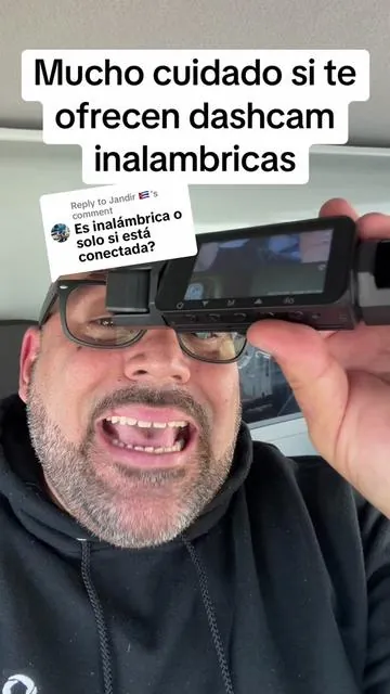 Replying to @Jandir 🇨🇺 Cuidado con lo que compras. #dashcam #carcamera #securitycamera #cartok #tiktokcreatorpicks 