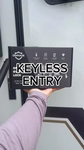 Please tell me you’re NOT still using a Key to get into your RV?? #rvlife #rvliving #rvmusthave #keylessentry 