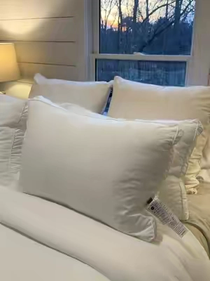 I’ve officially switched out every pillow in our home with these! Luxury, hotel-quality pillows that are gusseted to keep their shape, plush and soft yet supportive, cooling and perfect for size, back and stomach sleepers alike! And you can get them in a 4 pack! #pillows #sleeptok #hotelpillows #bedding #tiktokshopstockup luxury pillows, bed pillows 