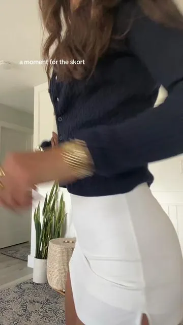 my favorite white skort in the whole wide world