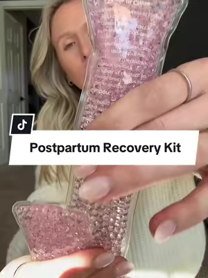 Postpartum care recovery kit @momcozy #postpartumjourney #postpartumrecovery #newmommusthaves #icepack #postpartummusthaves 