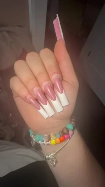 Sooo good #pressonnails #acrylics #fyp #tiktok #blowthisup 